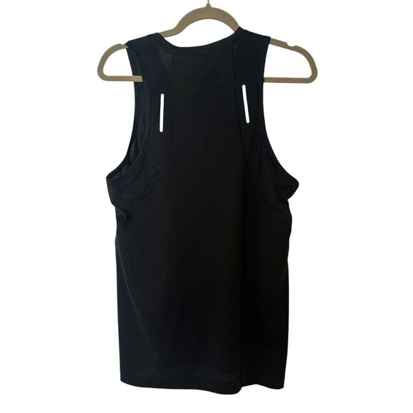 FABLETICS O2 Tank Black Mesh Shirt Fitness Gym Workout Mens Size S - Picture 4 of 9